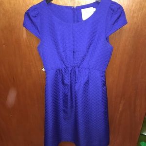 Anthropologie dress in Royal Blue
